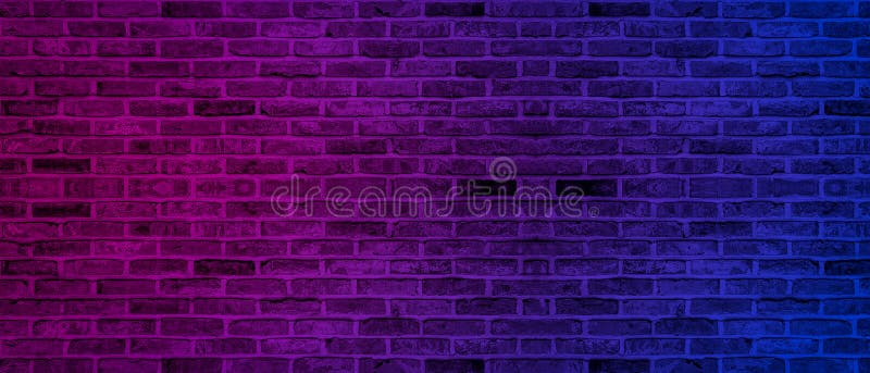 Lighting Effect Neon Light on Brick Wall Texture for Party or Club Bar  Background Decoration Stock Photo - Image of design, bright: 198336664