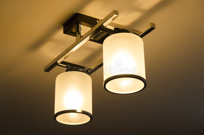 Lighting lamp royalty free stock images