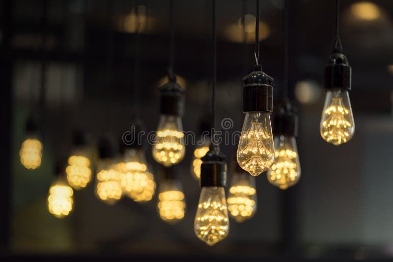 Lighting Lamp Hanging Decor from the Ceiling Stock Image Image of