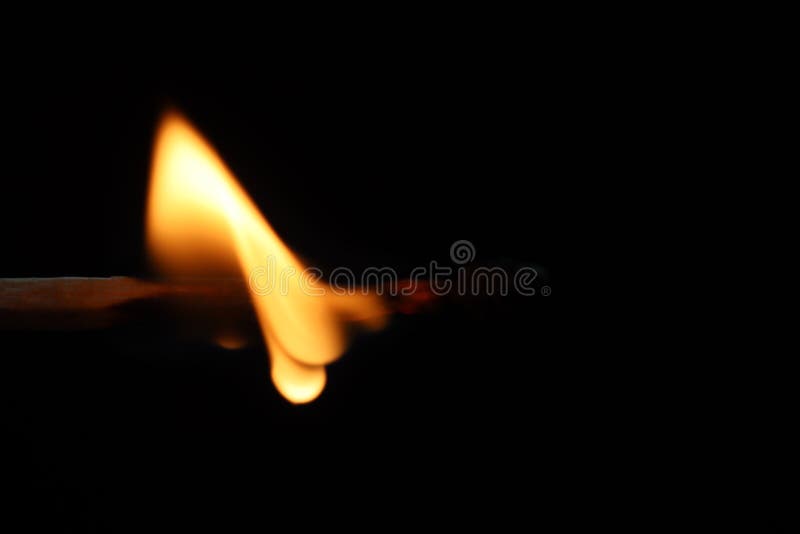 Lighting a Match in Complete Darkness Stock Image Image of match, complete 251762485