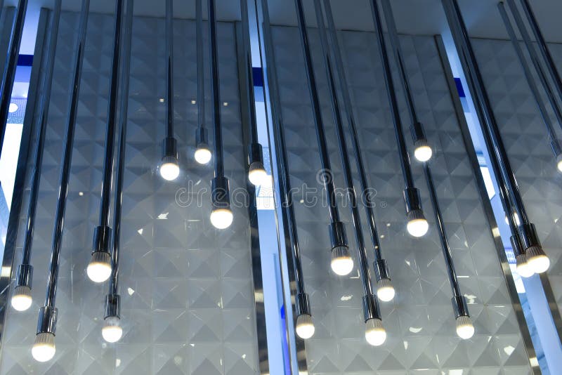 Lighting shop window royalty free stock image