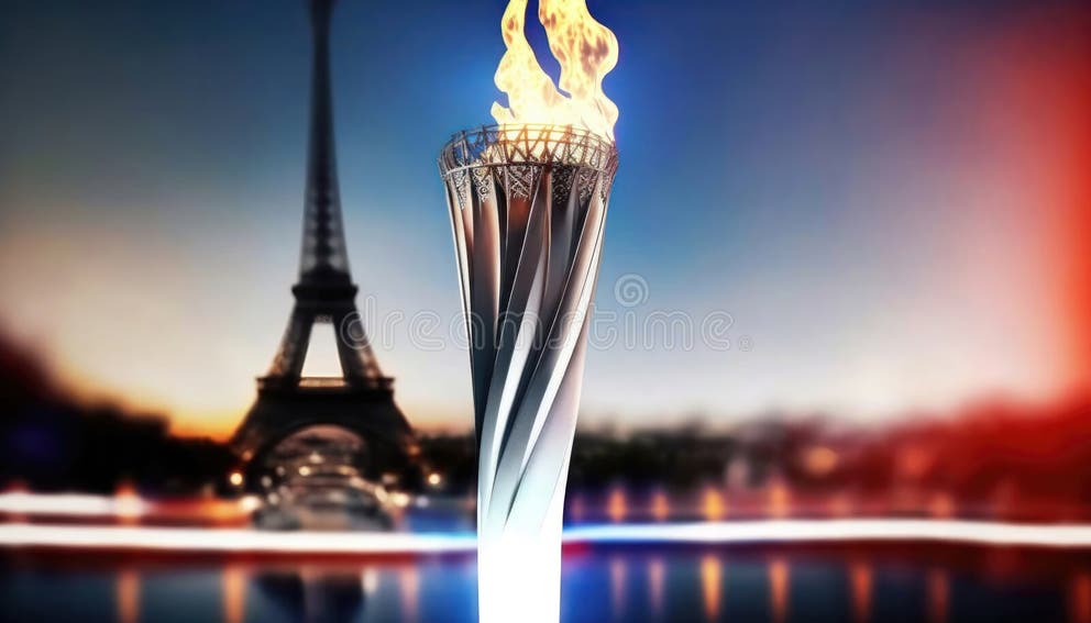 Lighting Olympic Torch Stock Illustrations 113 Lighting Olympic Torch