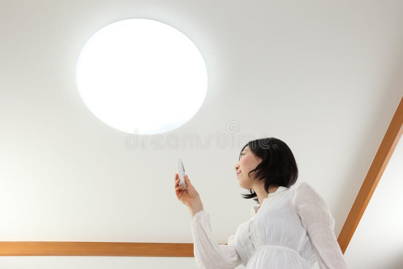 Lighting & Women stock image. Image of looking, exchange 29684955
