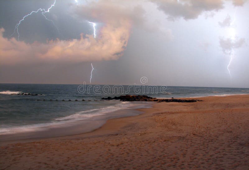 Lightning stock photo