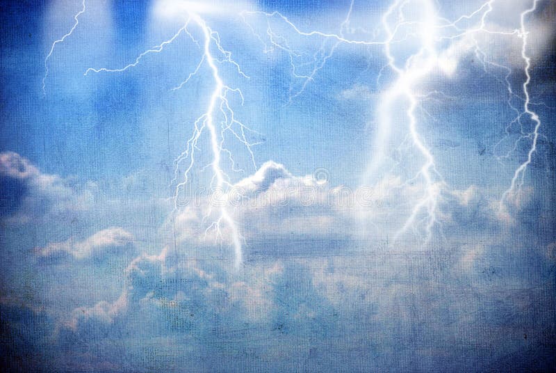 Lightning royalty free stock photos