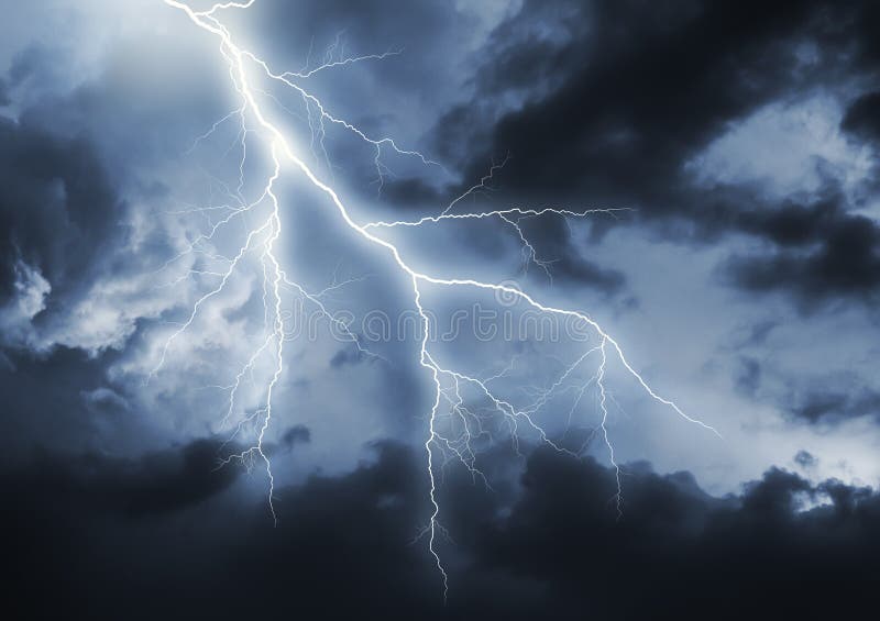 Lightning royalty free stock photos