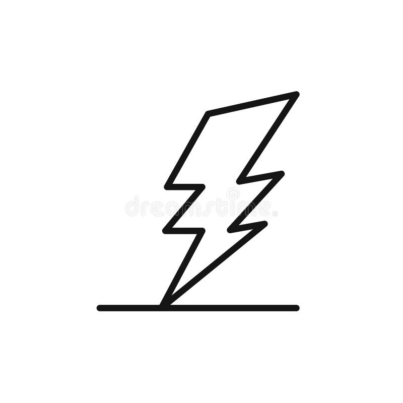 Colecție de seturi vectoriale de pictograme fulger pentru web vector illustration