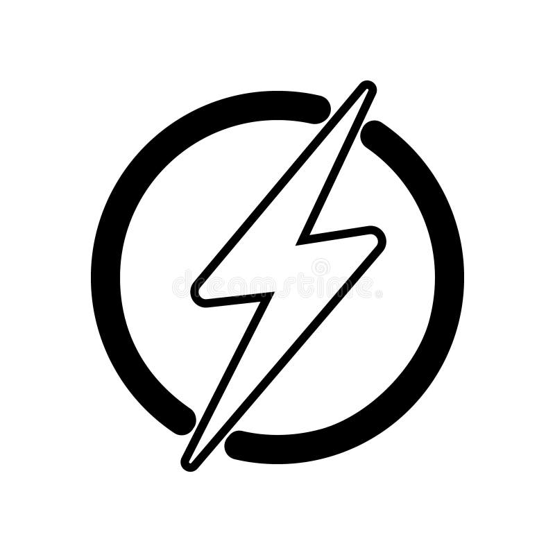 Lightning Icon Illustration, Electric Power Vector Logo Design Element.  Energy and Thunder Electricity Symbol Concept Stock Vector - Illustration  of symbol, isolated: 141157142