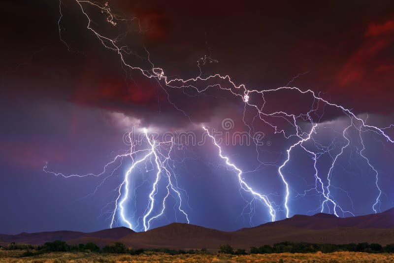 Lightning Strikes Twice in the Arizona Desert