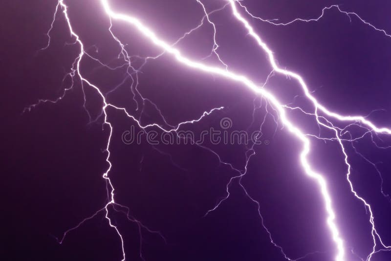 Lightnings and thunder stock photo. Image of flash, nature 153579736