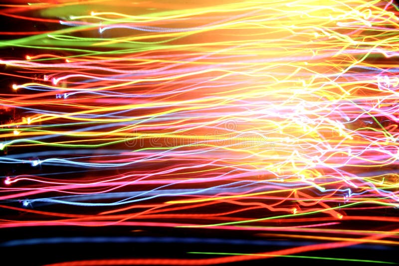Lights in motion stock photo. Image of glow, assorted 2409996