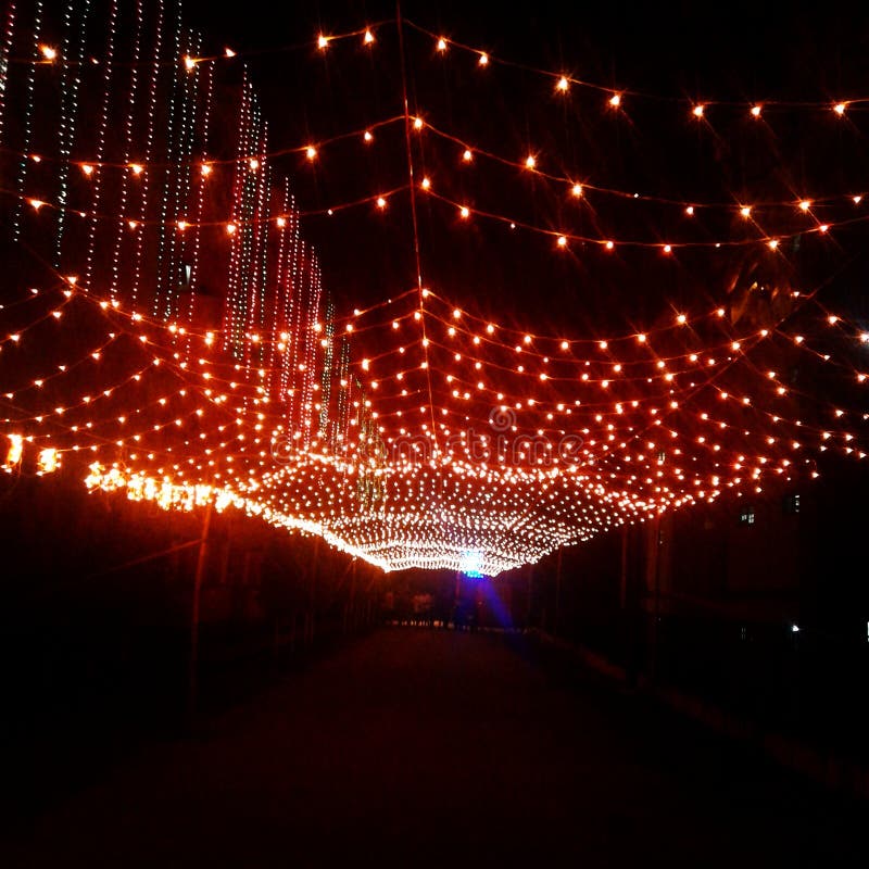 Lights Will Guide You, Beautiful Diwali Decorations Stock Image Image