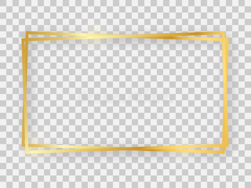 Download Gold Frame, Realistic Golden Texture Borders. Vector Shiny ...