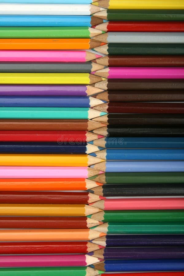 Ligne des crayons