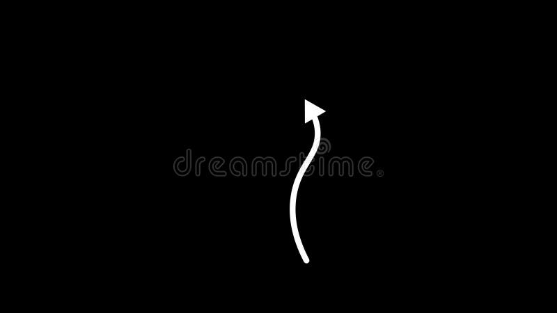 Ligne forme éclatement élément pop-up avec écran vert. animation de ligne aléatoire sur fond vert. illustration de vecteur