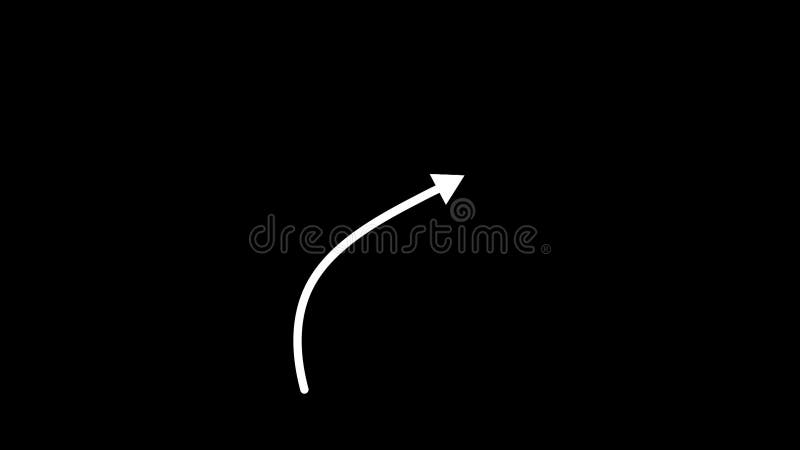 Ligne forme éclatement élément pop-up avec écran vert. animation de ligne aléatoire sur fond vert. illustration libre de droits