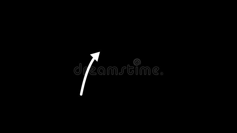 Ligne forme éclatement élément pop-up avec écran vert. animation de ligne aléatoire sur fond vert. illustration stock