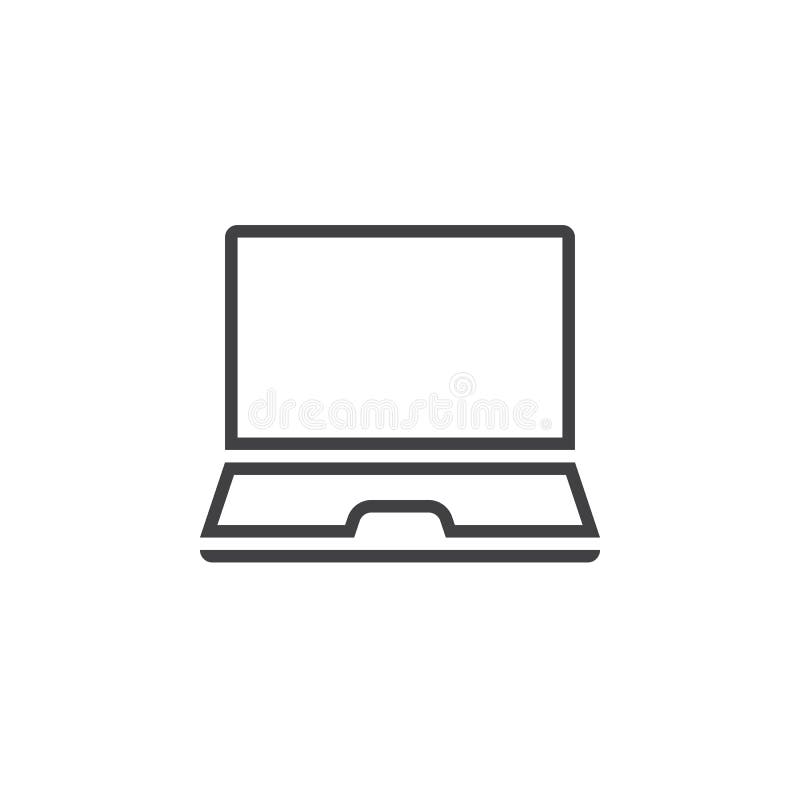 Ligne icône, logo de vecteur d'ensemble d'ordinateur nomade, pi linéaire d'ordinateur portable illustration de vecteur Ligne icône, logo de vecteur d'ensemble d'ordinateur nomade, pi linéaire d'ordinateur portable illustration de vecteur