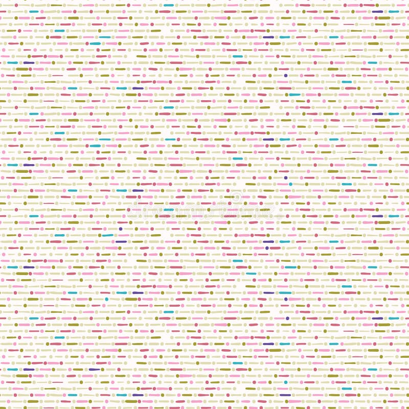 Ligne peu précise Dot Marks Seamless Vector Pattern illustration libre de droits Ligne peu précise Dot Marks Seamless Vector Pattern illustration libre de droits