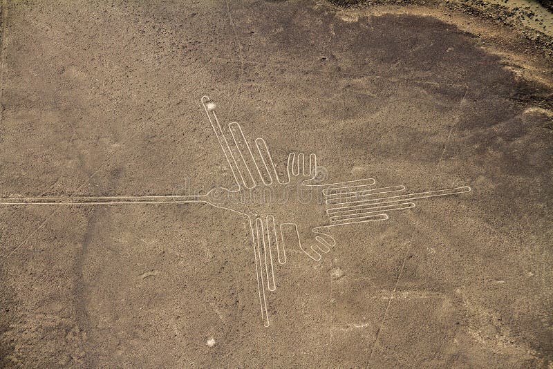 Lignes de Nazca, vue aérienne, Pérou