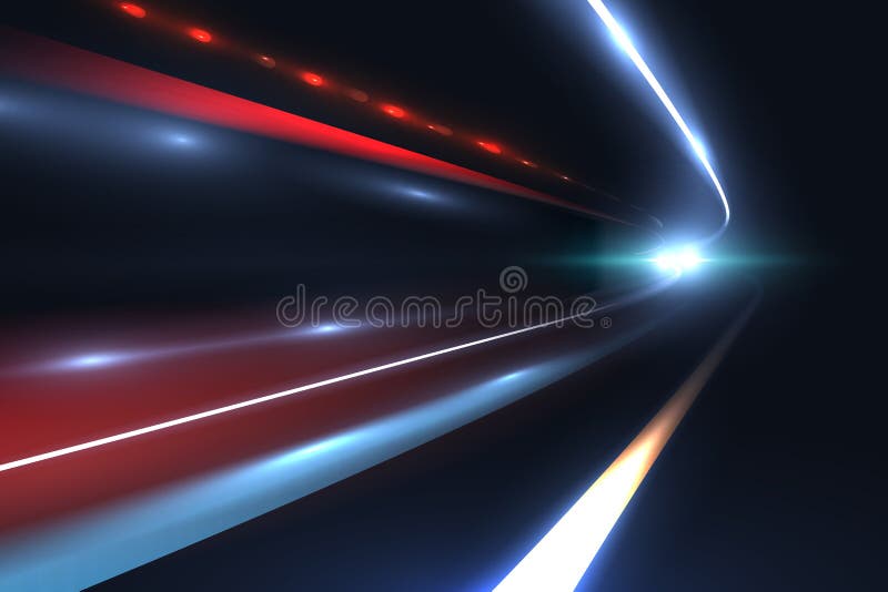 Lignes de vitesse de voiture La lumière traîne tragique du long fond de vecteur d'abrégé sur exposition illustration stock Lignes de vitesse de voiture La lumière traîne tragique du long fond de vecteur d'abrégé sur exposition illustration stock