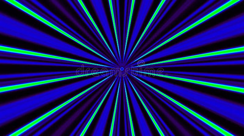 Lignes fluides abstraites du fond 3d dans une texture multicolore. Fluide avec la réflexion bleue. Le fond fait l'animation. Sans illustration stock