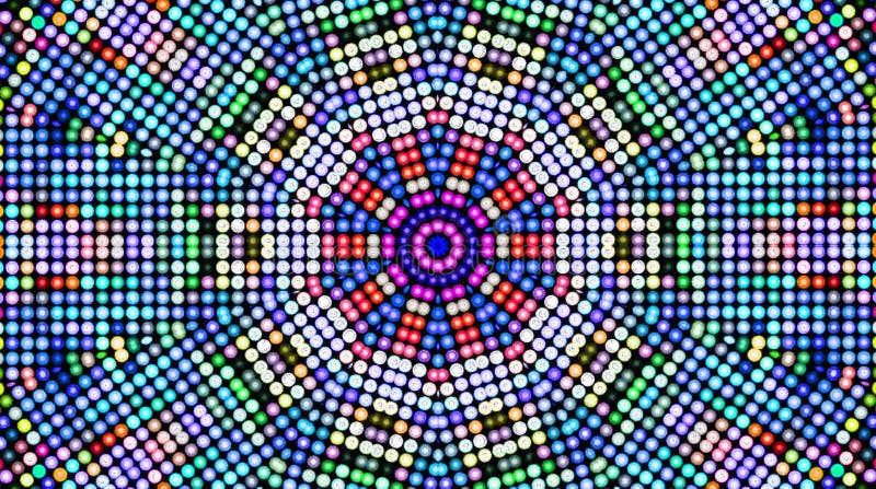 Lignes fluides abstraites textures vertes de fond. Liquide avec la réflexion de couleur. Le fond rendent l'animation. Boucle sans illustration de vecteur