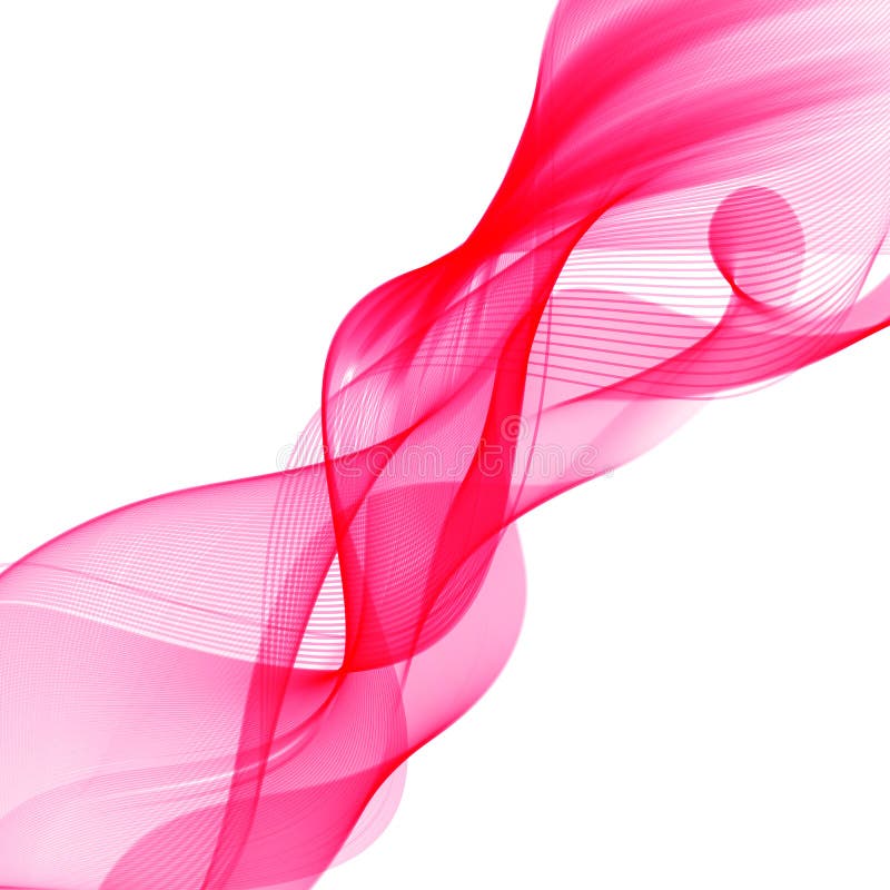 Lignes molles transparentes sur le blanc Vagues roses lisses d'abrégé sur vecteur illustration de vecteur Lignes molles transparentes sur le blanc Vagues roses lisses d'abrégé sur vecteur illustration de vecteur