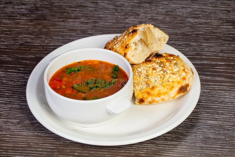 Ligurian minestrone soup stock image. Image of eating - 117749149