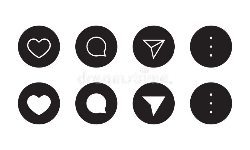 Menu Button Icon Vector Illustration in Trendy Flat Style Stock Vector ...