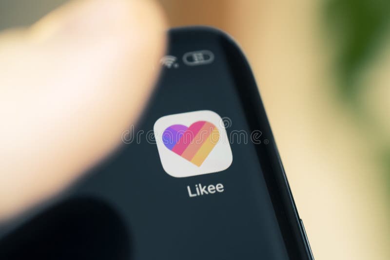 Likee is an old name for LIKE, a social network where users can create and distribute short music videos with ability to add