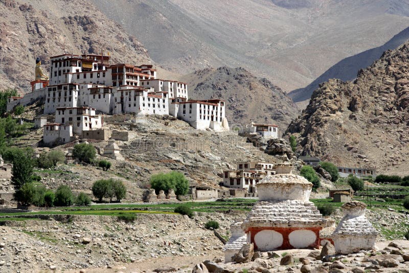 Likir Monastery royalty free stock images