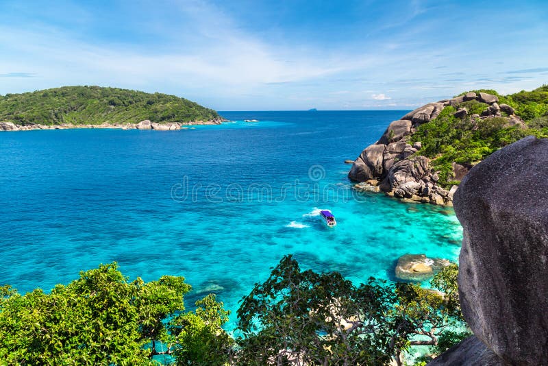 Liknande öar och nationalparksthailand fotografering för bildbyråer