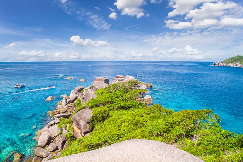 Liknande öar och nationalparksthailand arkivbilder