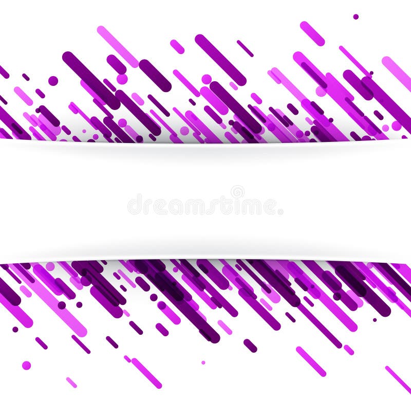 Lilac abstract background on white. stock illustration