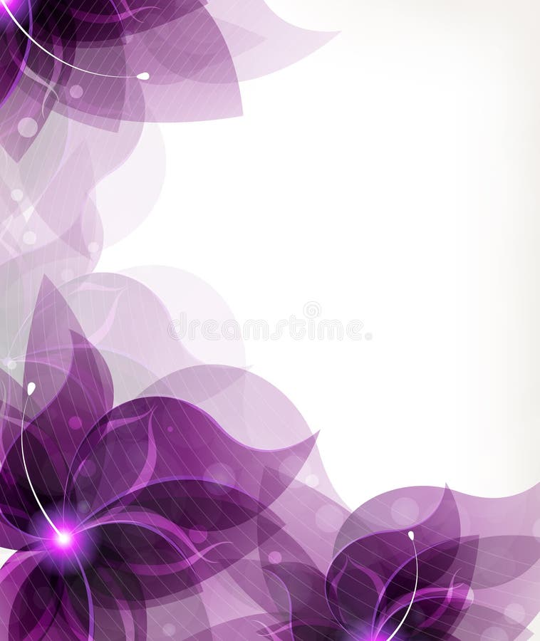 Lilac flowers royalty free illustration