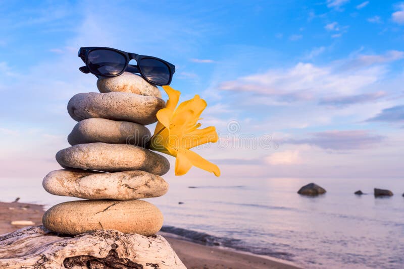 Lily glasses stones stock image. Image of exactness, nature 68593967