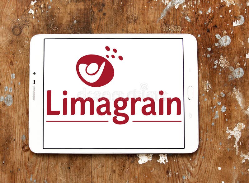 Logo of Limagrain company on samsung tablet. Limagrain is an international agricultural co-operative group, specialized in field seeds, vegetable seeds and cereal products. Logo of Limagrain company on samsung tablet. Limagrain is an international agricultural co-operative group, specialized in field seeds, vegetable seeds and cereal products