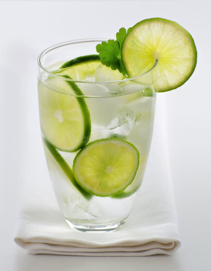 Lime flavored water stock image. Image of closeup, slice 22977607