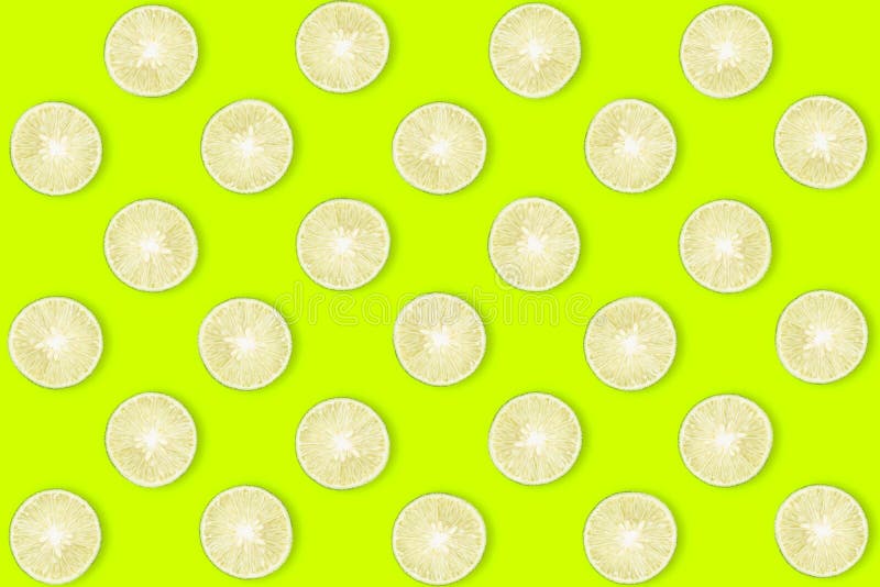 Lime on Green Background for Pattern Design Stock Photo Image of ripe