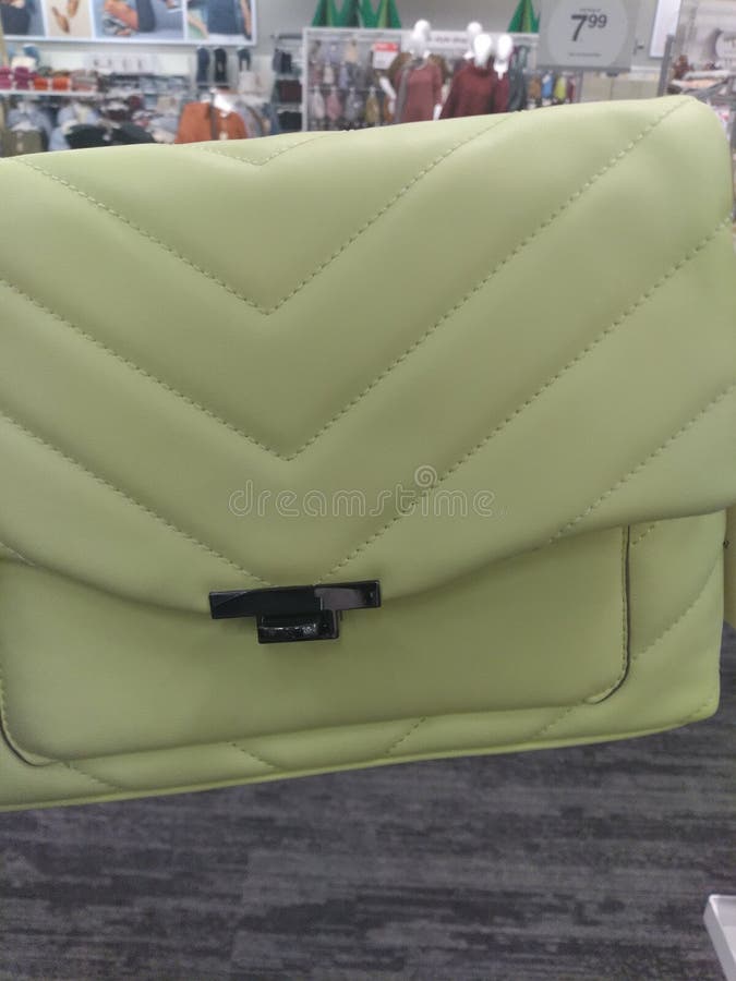 Lime green bag stock image. Image of lime, brand, pattern 210364191