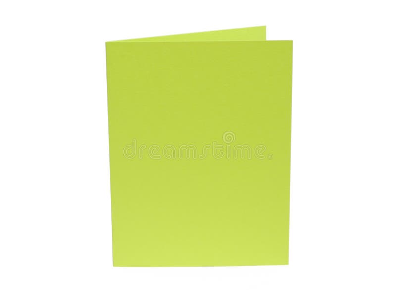 Lime Green Blank Card Picture. Image 6273618