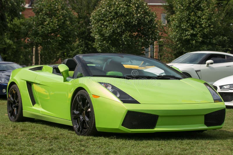 Lime Green Sports Ca