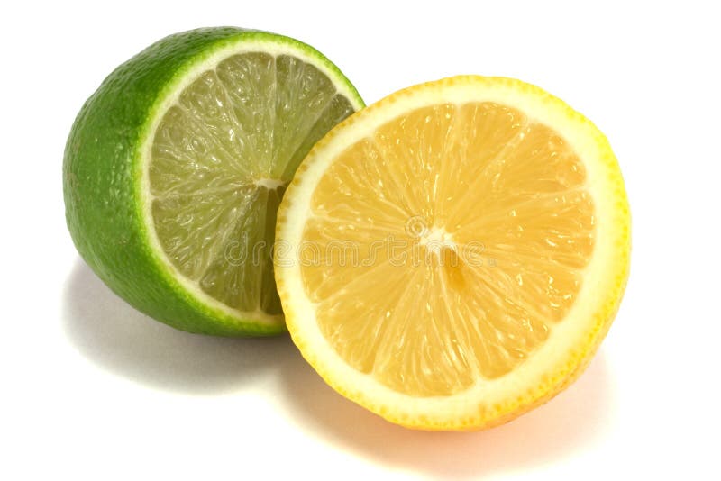 Limes and lemons stock image. Image of fresh, citrine 13599677