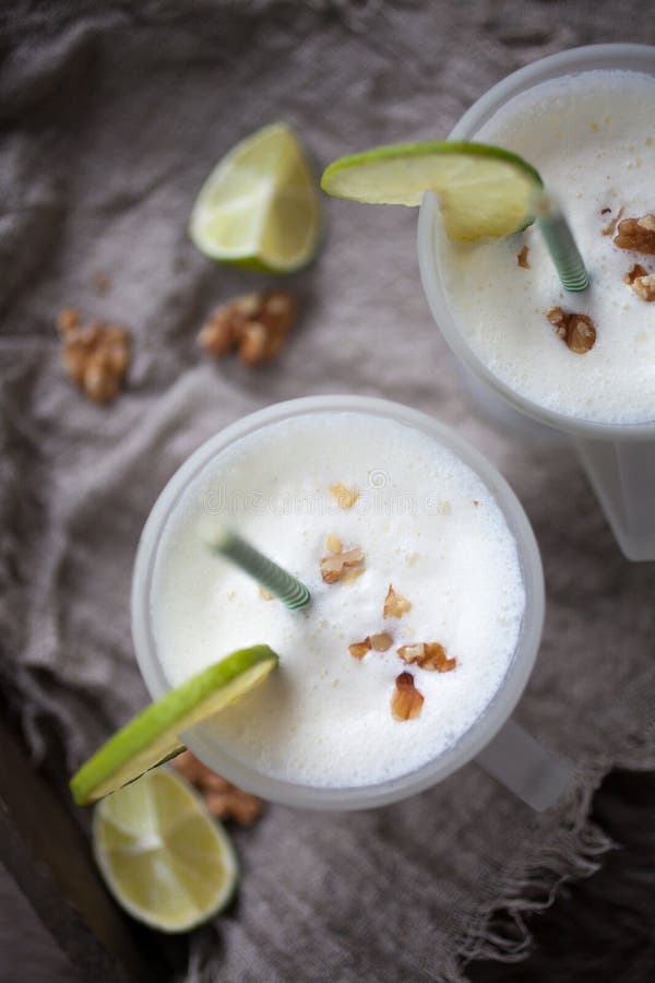 Lime milk shake stock image. Image of cold, dairy, energy 89710317