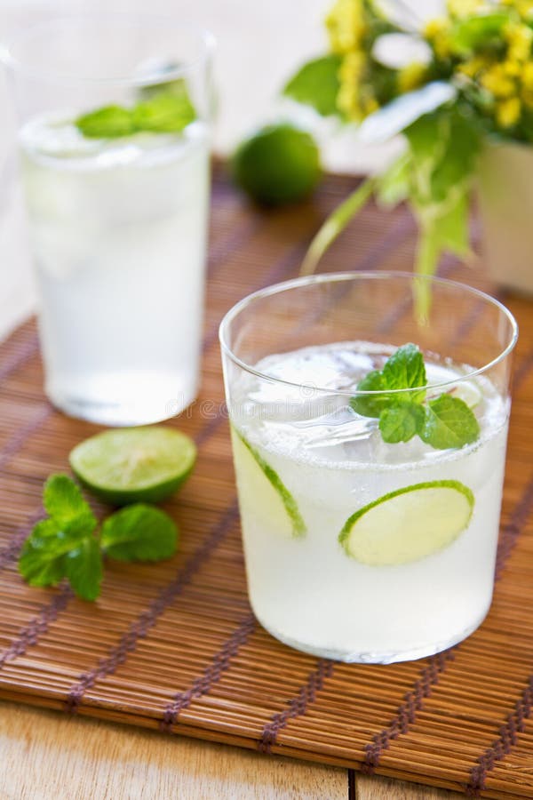 Lime juice soda stock photo. Image of nutritious, mineral 97320562