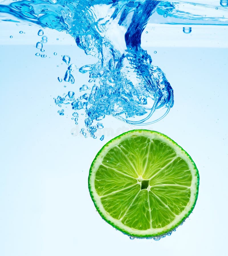 Lime Water stock image. Image of refreshment, refreshing 4786231