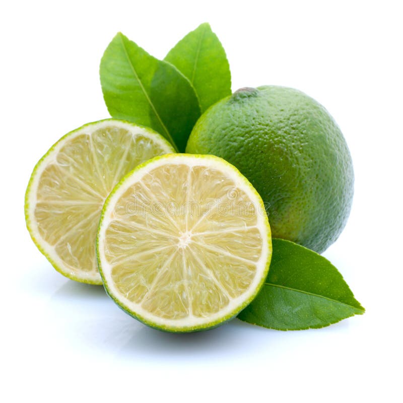 Fresh limes stock image. Image of limes, blossom, green 30884289