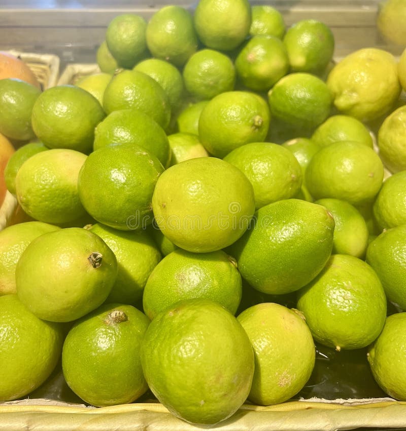 Limes stock image. Image of basket, limes, healthy, citrus 302114909