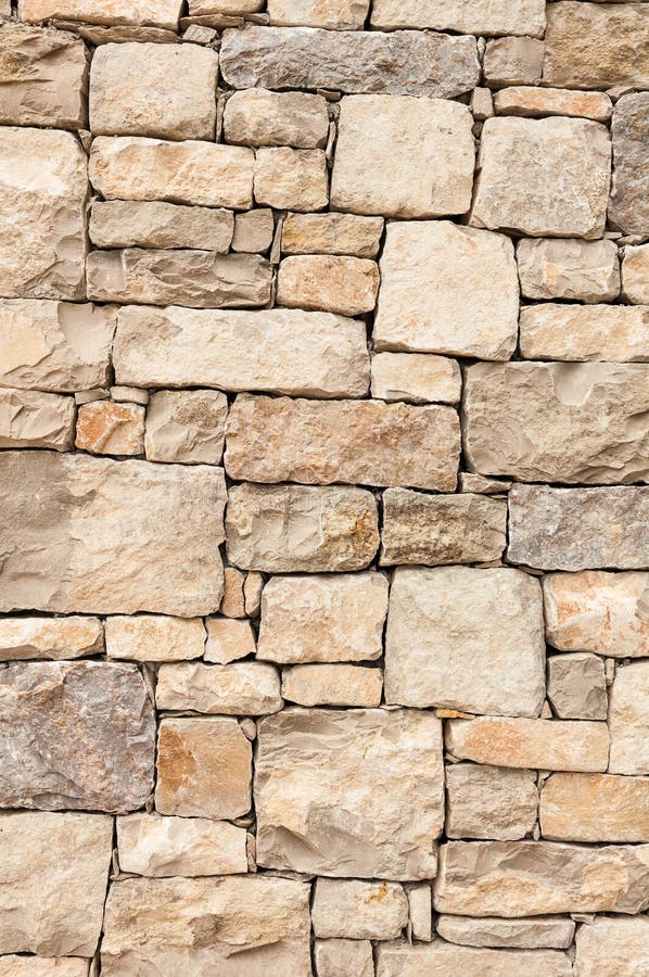 Limestone Block Wall Stock Photo - Image: 44982516